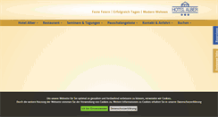 Desktop Screenshot of hotel-alber.de